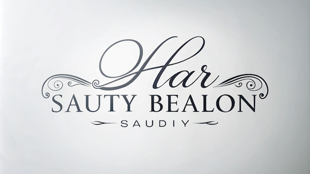 a poster for a beauty salon called the beauty salon