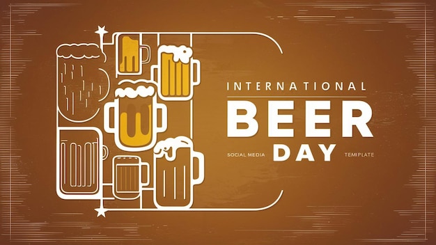 a poster for beer day with a quote from beer day