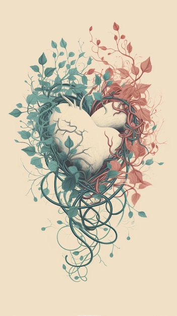 A poster for the book'the heart '