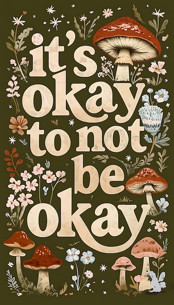 Photo a poster for the book quot it is not to be ok quot