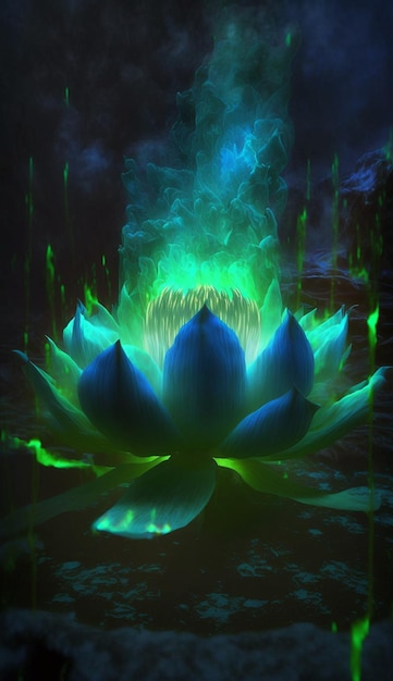 A poster for the book lotus.