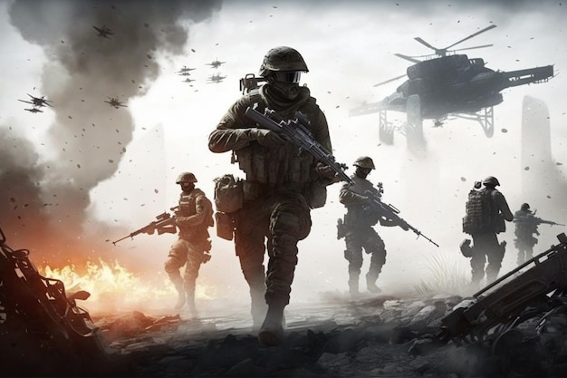 A poster for the call of duty : modern warfare