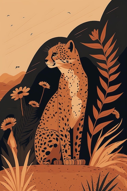 A poster for a cat named jaguar