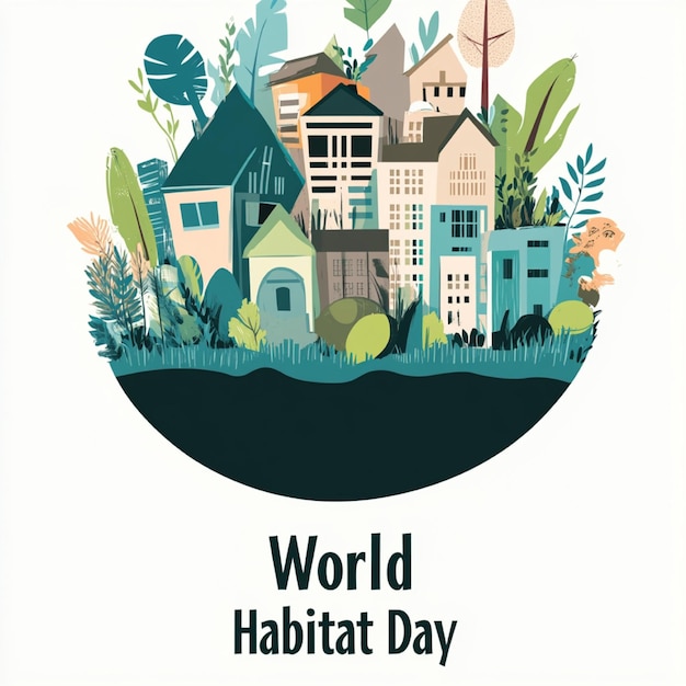 Photo poster to celebrate world habitat day