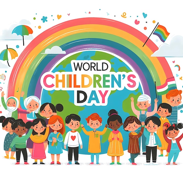 a poster of childrens day is written by the childrens day