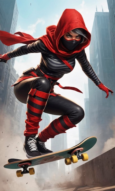 a poster for a comic comic book character with a red cape on