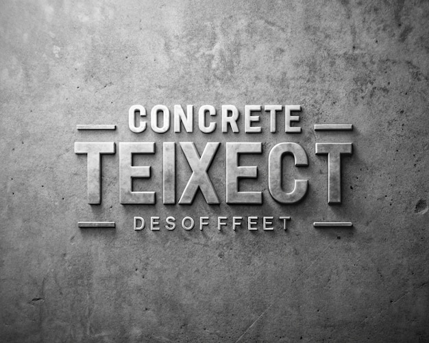 a poster for a concrete wall that says concrete concrete and the words  concrete