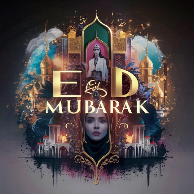 a poster for the Eidmubarak