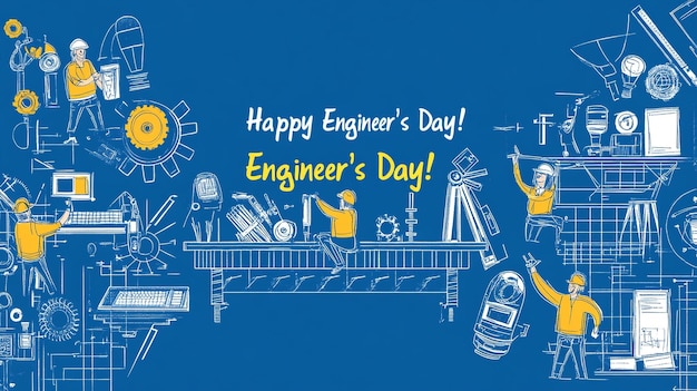 a poster for a engineer day with the engineers engineers engineer