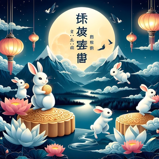 A poster for the event mid autumn festival