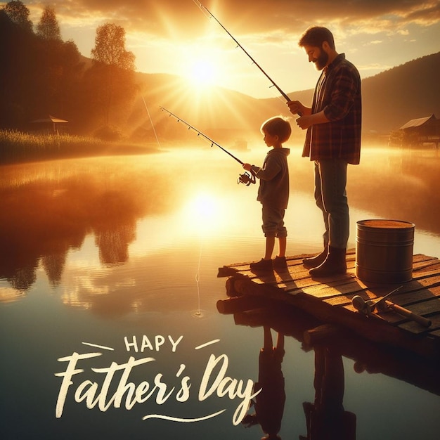 a poster for fathers days days day in the summer