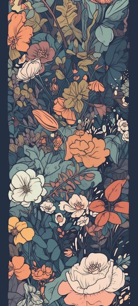 A poster for a flower show called the flower garden.