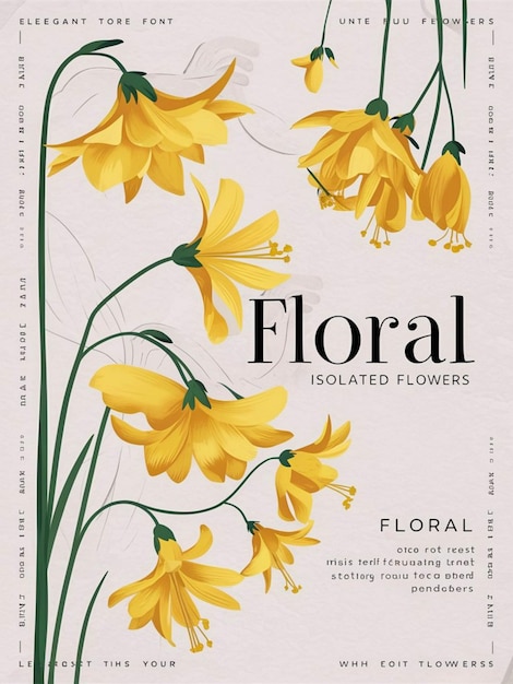 a poster for flower show that it is called the flower