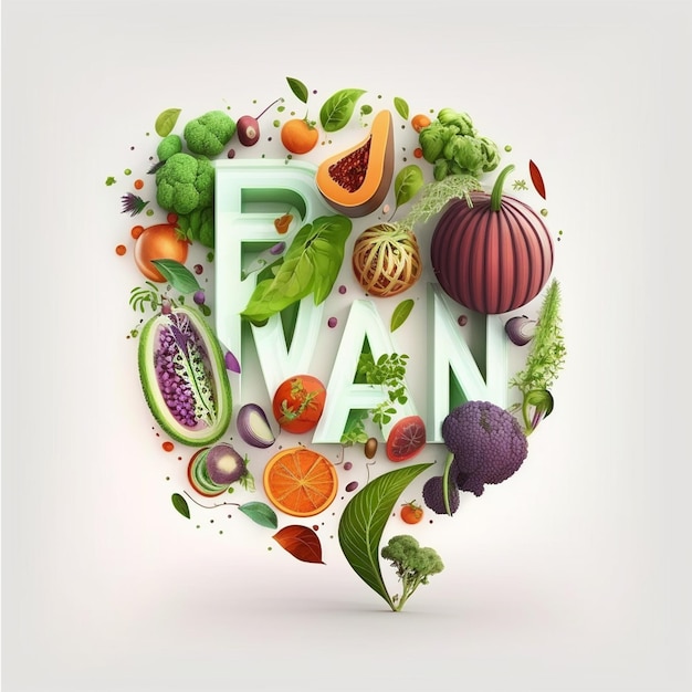 A poster for a food company with the word " wan " on it.