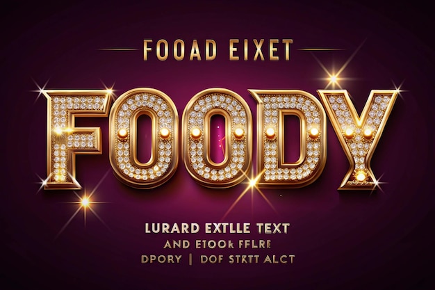 a poster for food and the words food encrusted on it