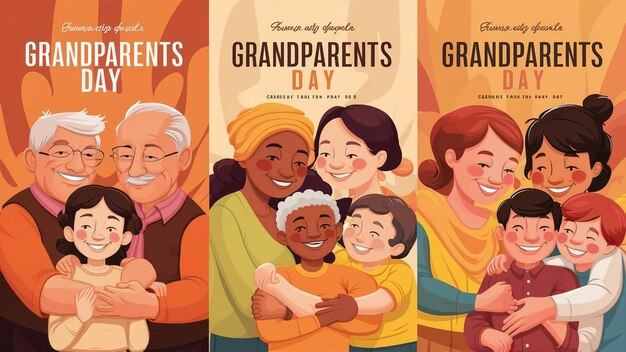 a poster of grandparents and grandparents from the grandparents day of the new generation