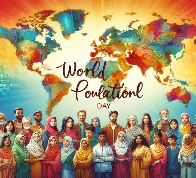 a poster of a group of people with a world of peace on it