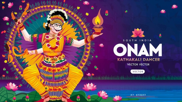 Photo a poster for an indian indian festival with a woman holding a torch