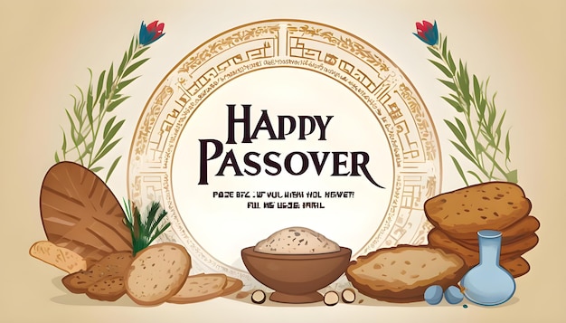 a poster for jewish jewish jewish jewish jewish jewish jewish holiday Happy Passover Jewish Pesach