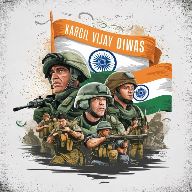 a poster of men in the army with a flag that says quot indian indian quot