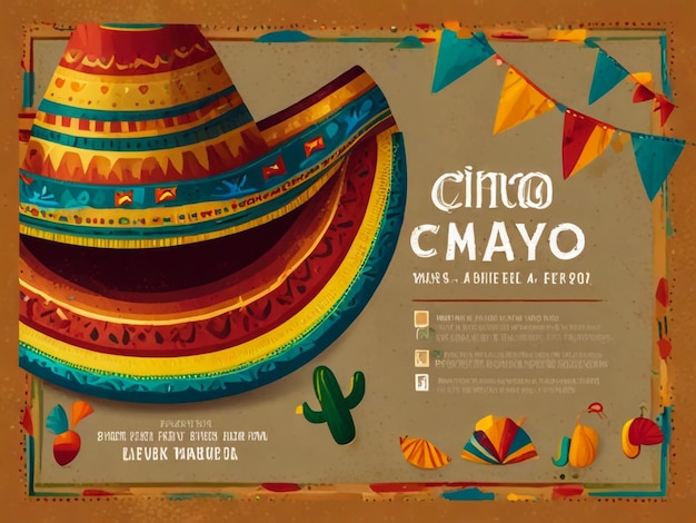 a poster for a mexican hat that says  mexican mexican