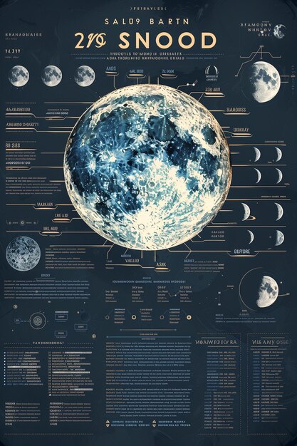 a poster for the moon and the moon