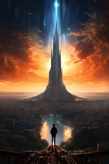 A poster for the movie the future of tomorrow.