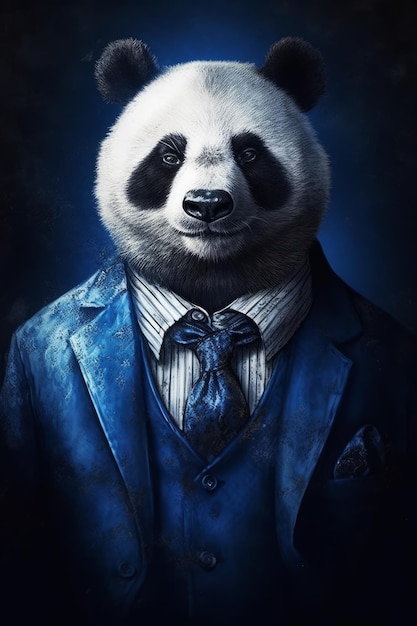 A poster for the movie panda