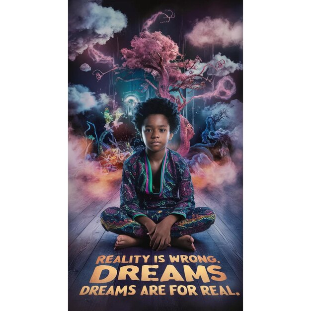 Photo a poster for the movie  reality dreams are for sale