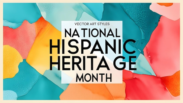 Photo a poster for national national national cultural heritage month