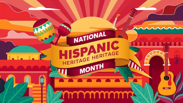 a poster for national national national heritage month