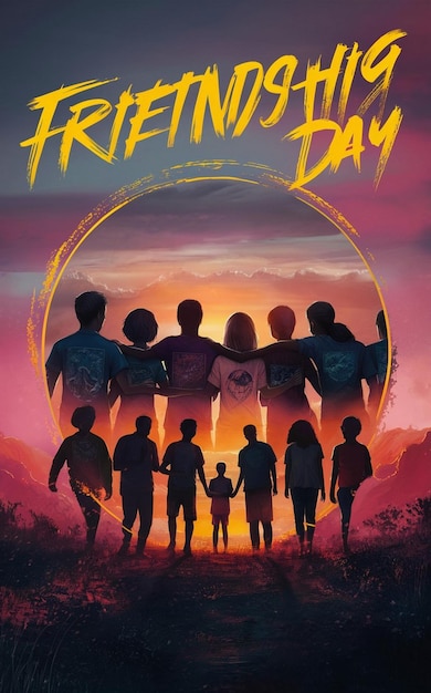 a poster for a new day in the summer