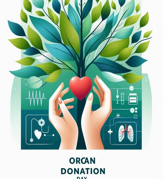 a poster for an organ for an organ