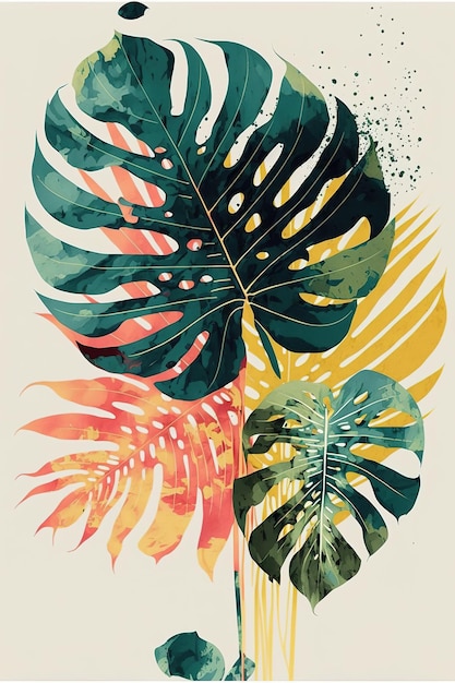 A poster for a plant called tropical.