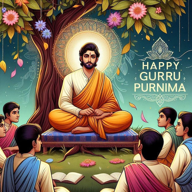 a poster of a religious text that says happy yamuna