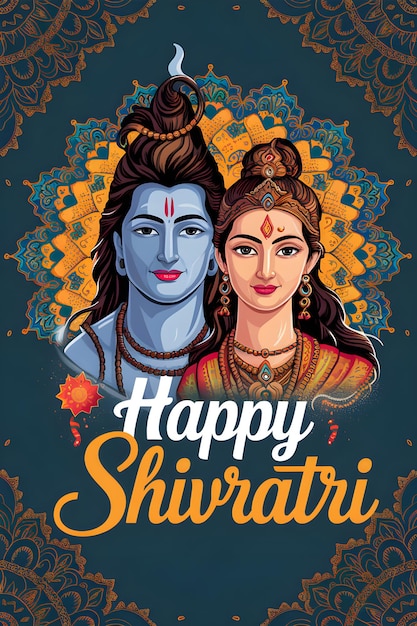 A poster for Shivratri called Happy Shivratri