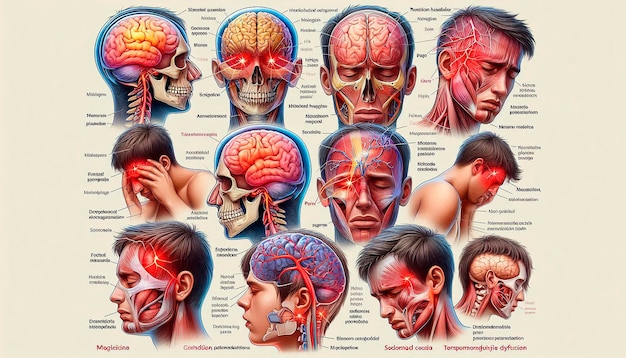 a poster showing the brain and brain