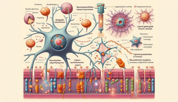 Photo a poster showing a diagram of a brain and the brain