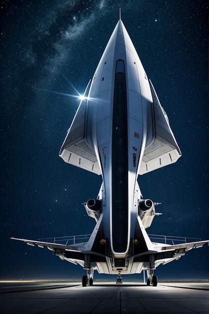 Photo a poster for a space shuttle with the word quot star quot on the bottom