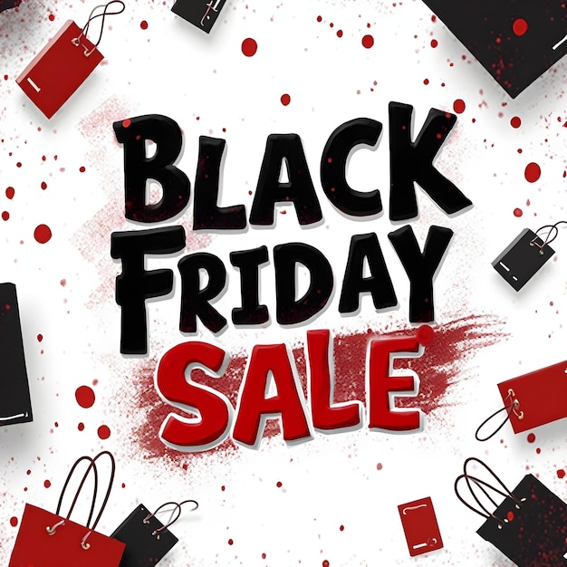 a poster that says black friday sale