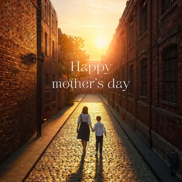 a poster that says happy mothers day on it