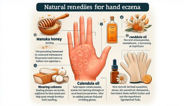 Photo a poster that says natural medicine for hand