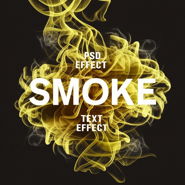 a poster that says smoke and the word smoke