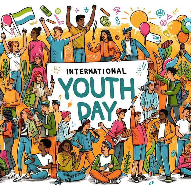 a poster that says young youth day day day