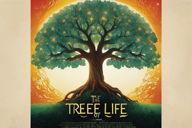 Photo a poster for the tree of life