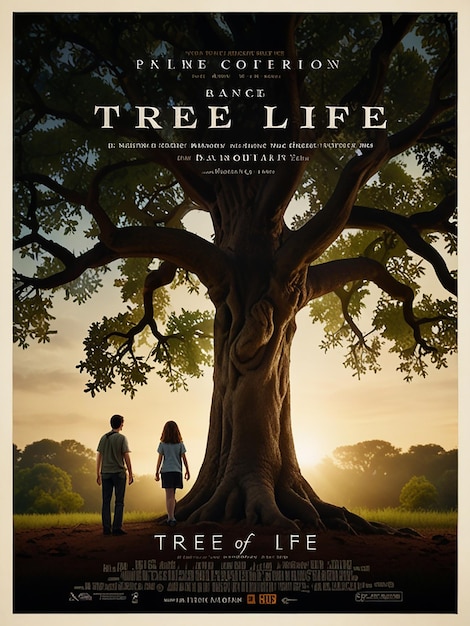 Photo a poster for the tree of life