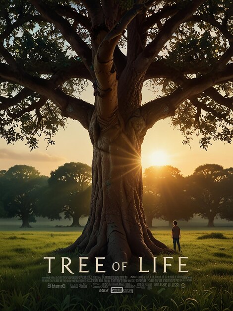 Photo a poster for the tree of life