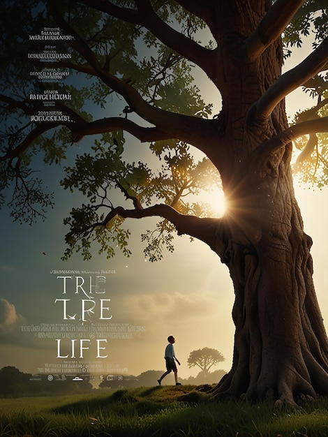 Photo a poster for the tree of life