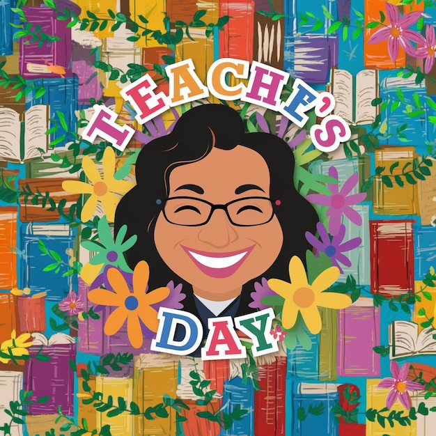 a poster with a cartoon image of a childs day day