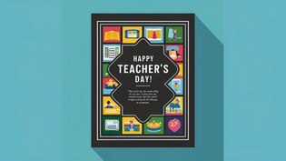 teachers' Day flyers